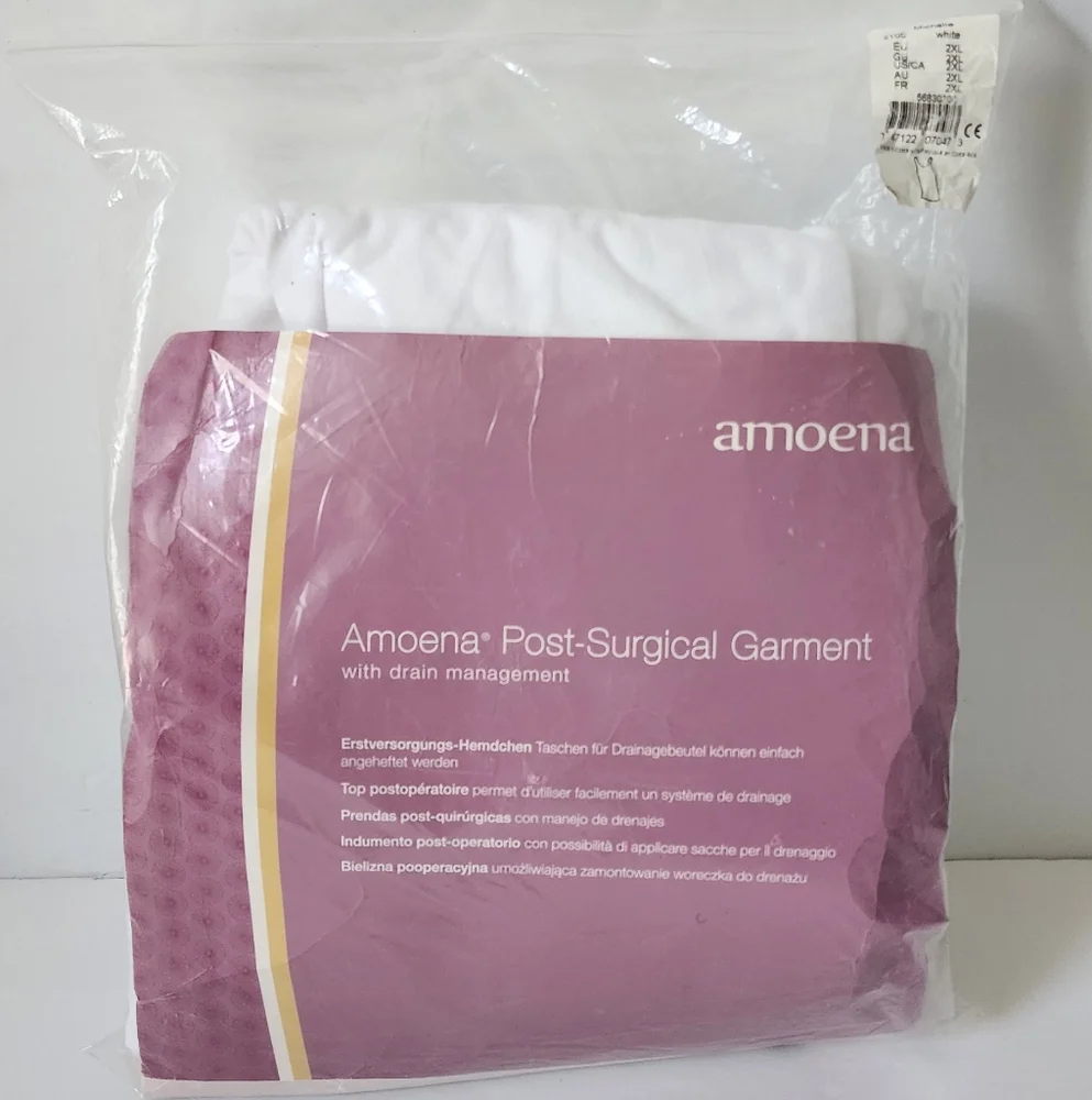 Amoena Michelle Post-Surgery Pocketed Camisole Women's Size 2X New - Picture 2 of 7